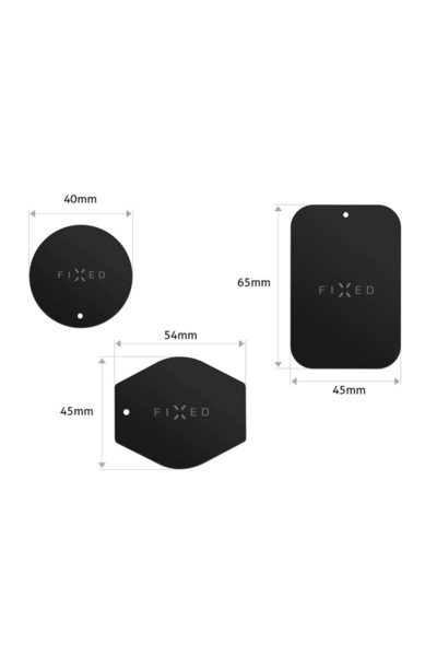 FIXED Μαγνητική βάση αυτοκινήτου για τηλέφωνο, Icon Vent Mini Air Vent Mount, μαύρη