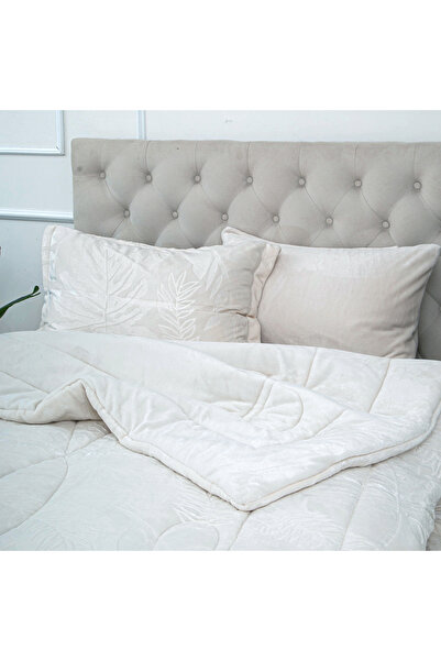 sadir Linda Luxury Velvet Winter Duvet Set, Single and a Half, 4 Pieces