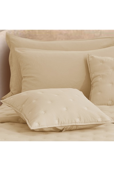 ShinyFlower Washed Cotton Comforter With Dots 5 pieces Quilt Set Size 220 x 160cm