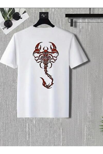 FAEL LİFE UNISEX KADIN / ERKEK THSORT OVERSİZE SIRT AKREP BASKILI