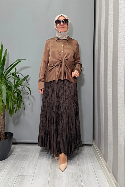 clande Blouse Brown 3015