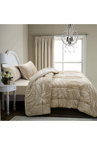 sadir Linda Luxury Velvet Winter Duvet Set, Single and a Half, 4 Pieces