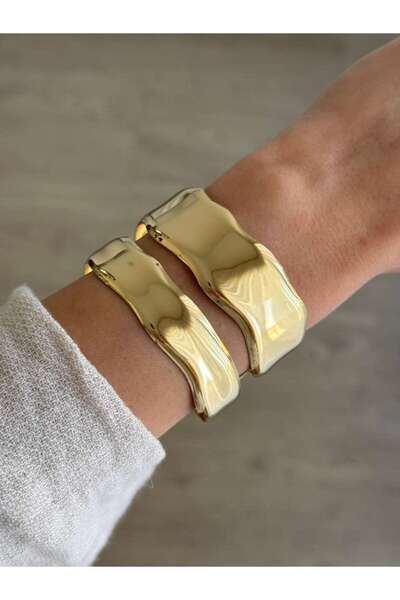 İREM YILDIZ İkili Sıra Gold Kelepçe