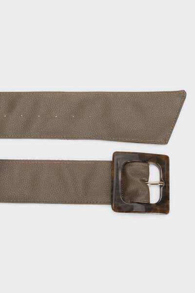 PARFOIS Wide Leather Belt