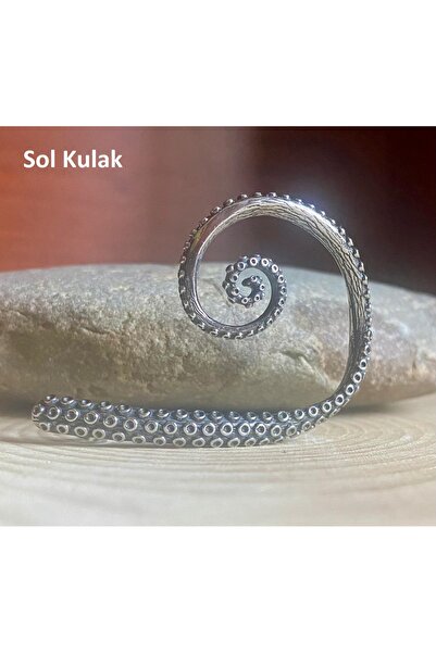 Viking حلق أذن بتصميم الأخطبوط موديل S+ جودة عالية من الفولاذ المقاوم للصدأ 3...