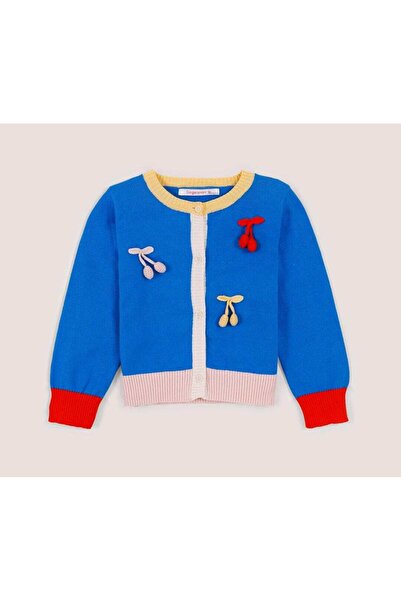 Gingersnaps Girls Embroidered Button-Front Cardigan