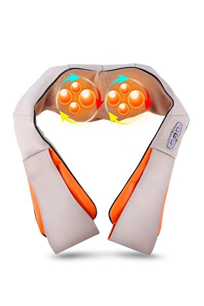 Arabest شال تدليك عجن على شكل حرف U مع تدفئة بالأشعة تحت الحمراء - 4D Car & H...