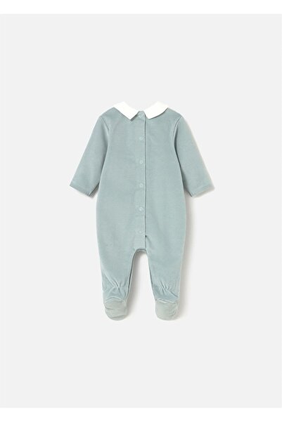 MAYORAL Baby Polar Jumpsuit Turquoise 2715