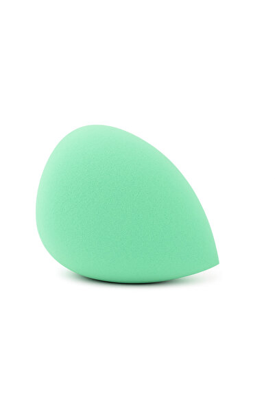 zola Makeup sponge, easy to clean, teardrop shape, 5x4 cm, mint green