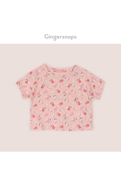 Gingersnaps Pear-Pattern Girls' T-Shirt