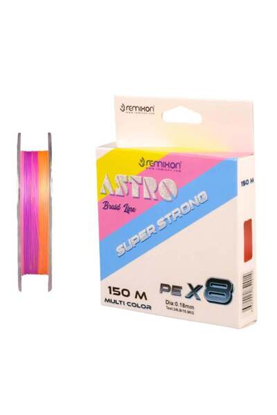 REMIXON Astro 8X 150 M Multi Color İp Misina