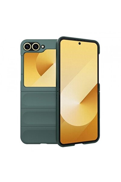 Stef's Cat Carcasă pentru Samsung Galaxy Z Flip6 (F741), Magic Shield, Verde