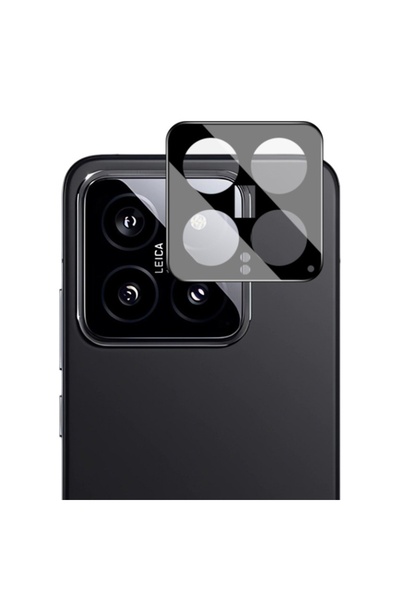 SKYDDAR INNOVATION Φιλμ κάμερας συμβατό με Xiaomi 14, Μαύρο γυαλί κάμερας, σε...