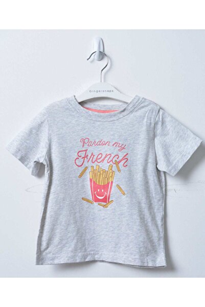 Gingersnaps Boys' French Fries Print T-Shirt