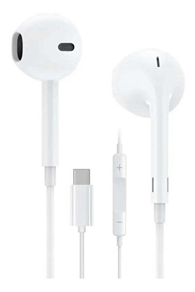 Generic سماعات أذن داخلية من النوع C، صوت عالي الجودة، متوافقة مع سامسونج، أو...