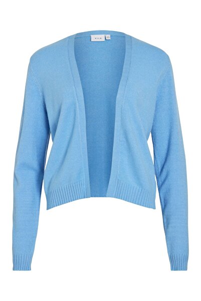 VILA Strickjacke VIRIL Kurzer offener