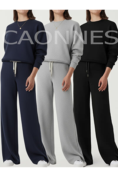 yx yustex sport Pantaloni de trening de iarnă Şardonlu pentru femei, 3 piese,...