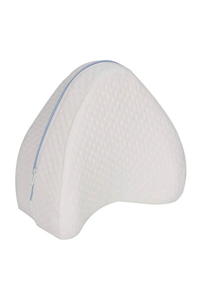 HALAMODO Orthopedic Memory Foam Leg Pillow White 12inch