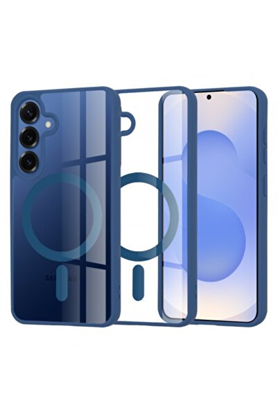 Stef's Cat Θήκη MagSafe για Samsung Galaxy S25 S931 Pro, Μπλε