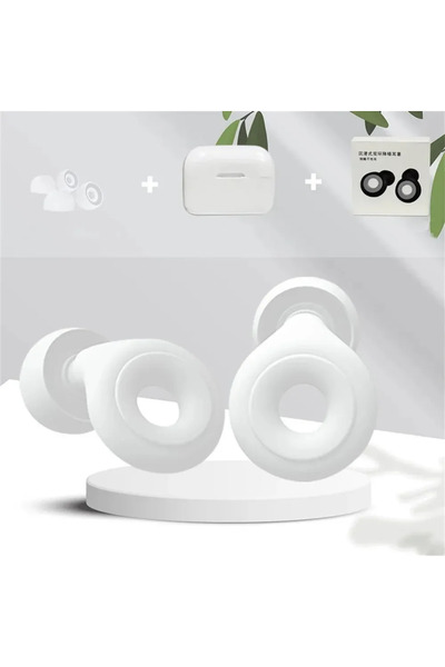 Choice زوج واحد من سدادات الأذن الناعمة المصنوعة من السيليكون لتقليل الضوضاء ...