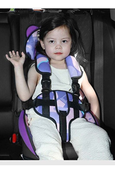 X SPRING Adjustable Baby Car Seat Head Support with Strap Covers Set