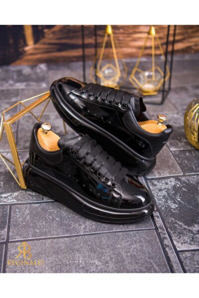 ALEXANDER Shiny Black Sports Shoes
