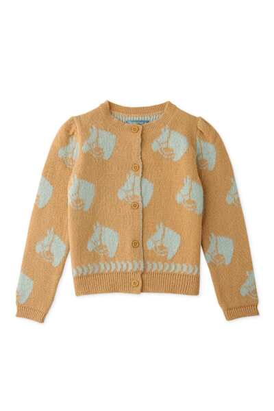 Gingersnaps كارديجان محبوك للبنات