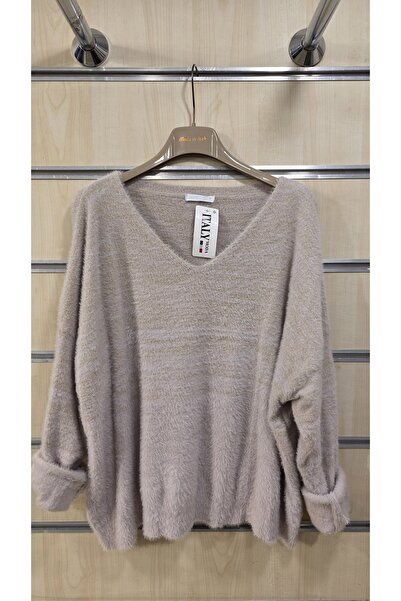 Park Moda Italian Sweater Silvery Knitted Wool