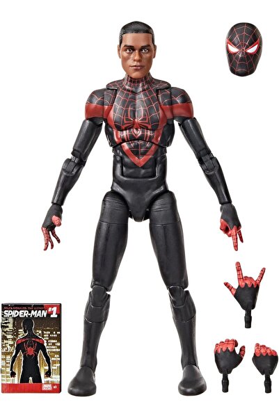 Marvel Legends Serisi Ultimate Miles Morales Spider-Man Aksiyon Figürü