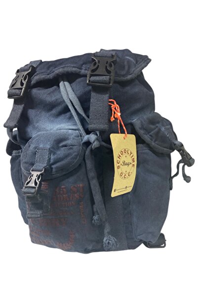 Old Cotton High Quality Single Compartment Vintage Design Unisex Backpack Daily School Trip Camping Trekking Bag Kc Octopus Bag