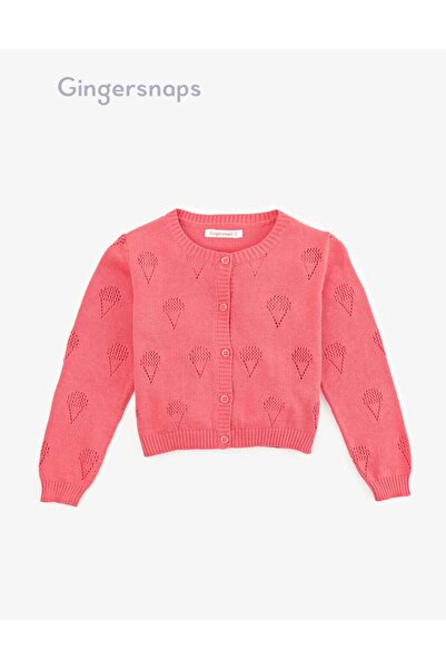 Gingersnaps Girls Button-Front Cardigan