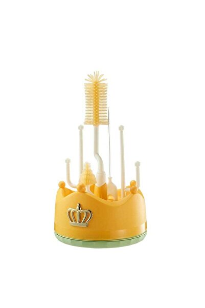 COOYA Bottle Cleaning Brush Set with Silicone ,Space Saving Baby Essentials for Home and Travel