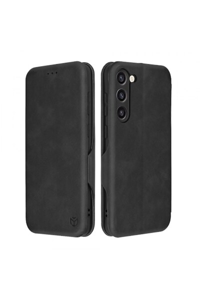 Stef's Cat Θήκη για Samsung Galaxy S23+ S916, Safe Wallet Plus, Μαύρη