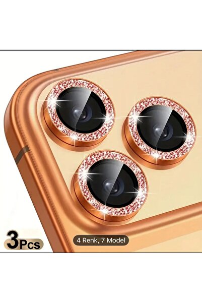 Noppax iPhone 17 Pro Max Stone Camera Protector Lens Diamond Camera Protector...