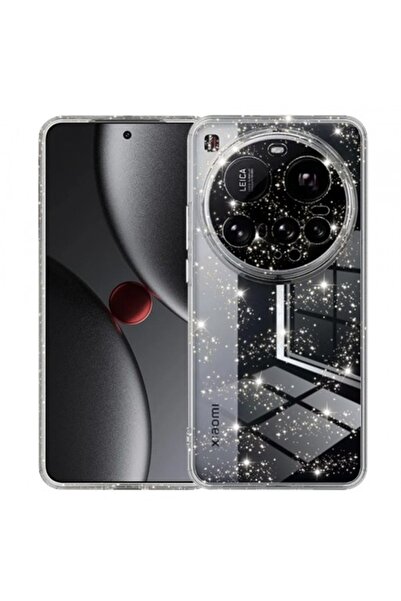 Stef's Cat Carcasă pentru Xiaomi 15 Ultra, SparkleSkin, Transparentă