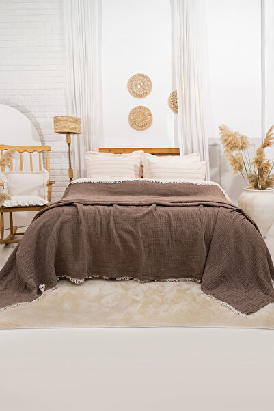 Dokubba - Single Muslin Pike - Muslin Bedspread - (180X230 cm)