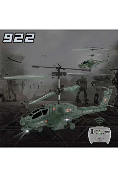 Buldug RC Apache 922 Uzaktan Kumandalı Helikopter – Işıklı, Şarjlı, Dayanıklı...