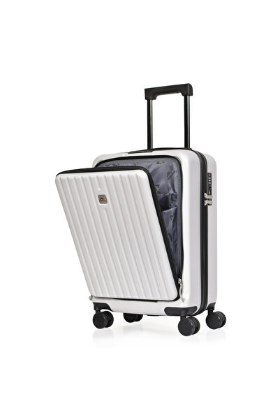 MORANO Murano airplane cabin suitcase featuring four 20-inch spinner wheels and a TSA lock