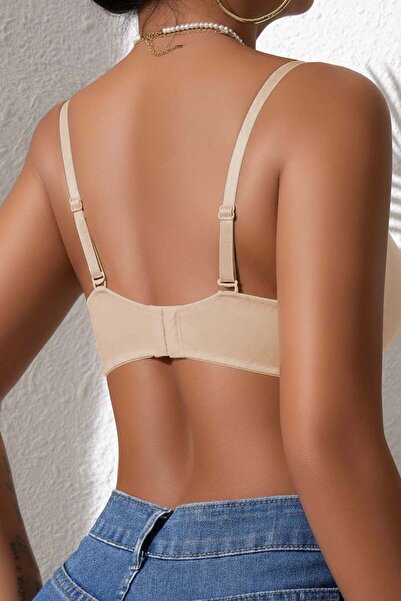 Merry See Dikişsiz Balensiz Hafif Destekli Parlak Lazer Kesim İzbırakmaz Görünmez Sütyen