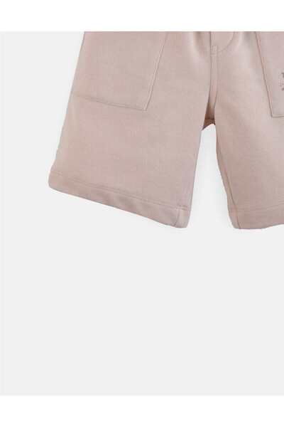 Gingersnaps Solid Side-Printed Shorts