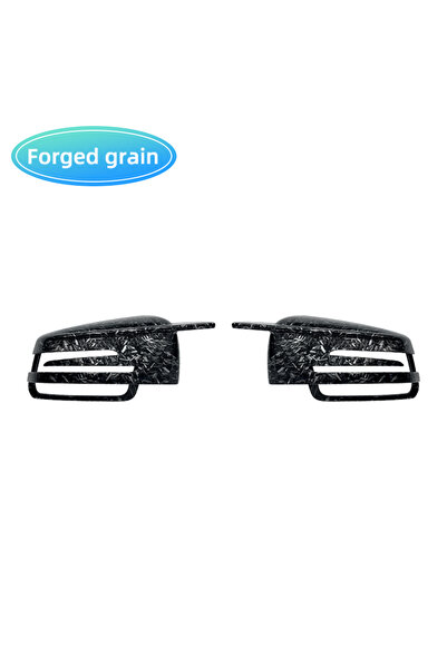 choice2 Forged Carbon Look Rear view Mirror Covers For Mercedes-Benz W204 E W...