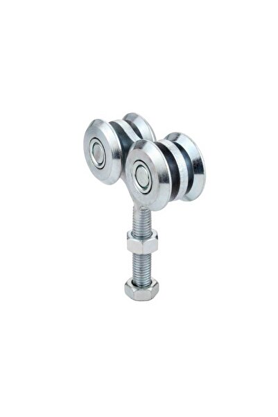 EmaConstruct Rolă dublă tip cărucior cu 4 role pentru șină suspendată 33x34 m...