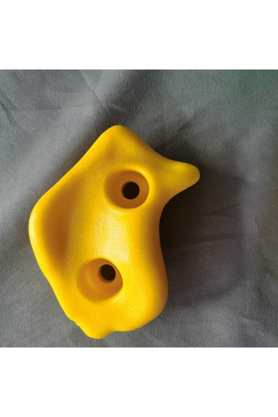 Choice جدار تسلق صخري بلاستيكي للأطفال بألوان عشوائية يحمل ألعابًا داخلية وخارجية ومجموعة من أحجار التسلق