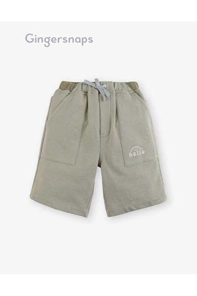 Gingersnaps شورت فيونكة بطبعة جانبية للأولاد