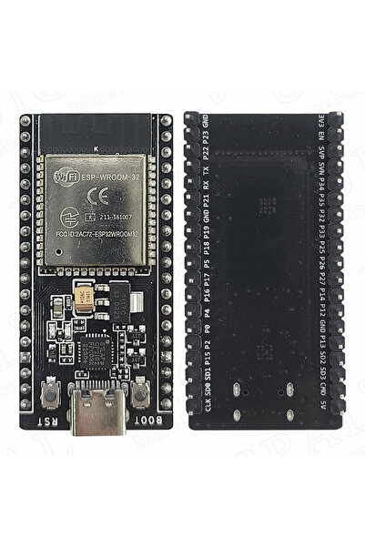 Choice3 38Pin-Type-C ESP32 Development Board 2.4G WIFI Bluetooth Module 30Pin...