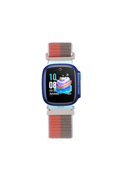 UnDePlus سوار ساعة هواوي GT6 / GT5 / GT4 مقاس 41 مم و18 مم من القش للأطفال