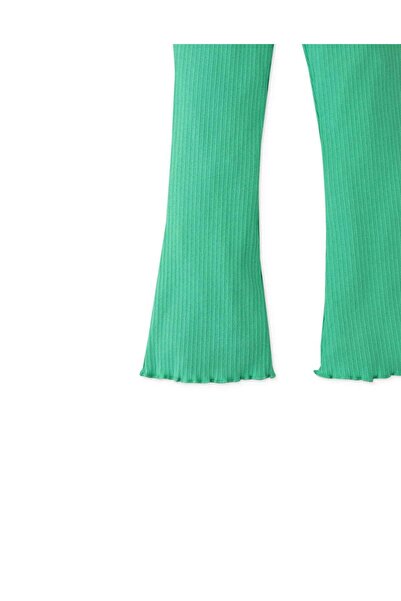 Gingersnaps Girls Solid Ribbed Leggings