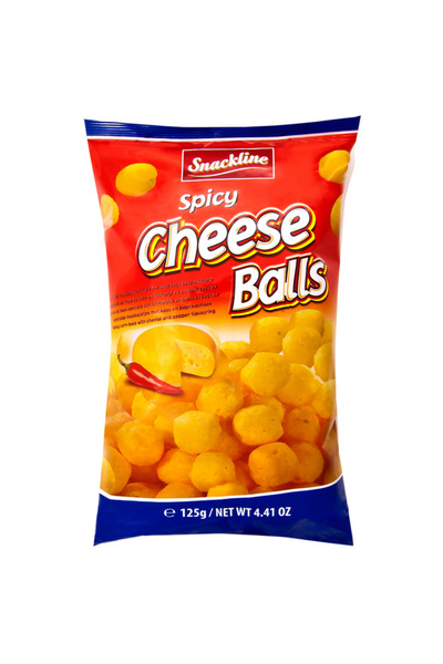 GUNZ Snackline Spicy Cheese Balls 125g