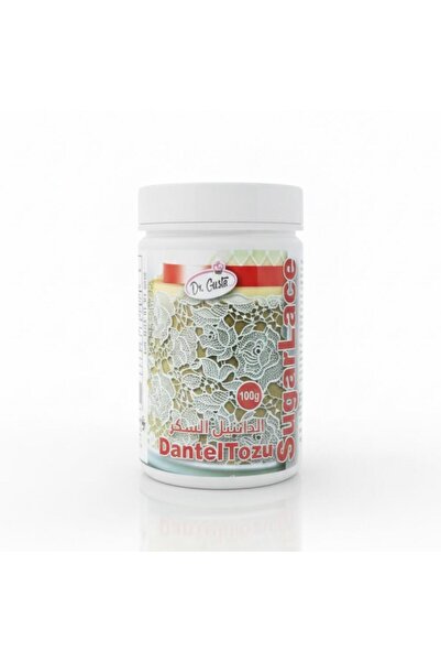 Dr. Gusto Dantel Tozu 100 g – Pasta ve Tatlılarda Şık Süslemeler İçin Kullanıma Hazır Karışım