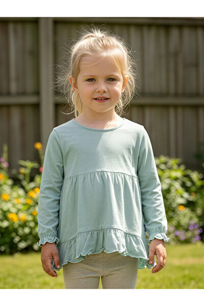 WiNi BEE Soft Long Sleeve Tee for Baby Girls | Cuddle-Friendly Everyday Top for Toddlers 6 Months to 4 Years